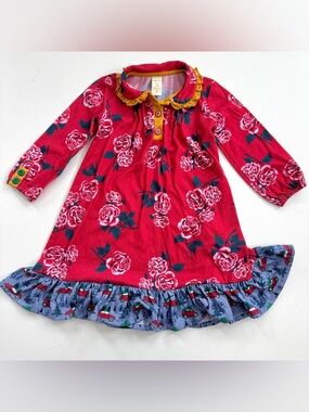 Matilda Jane Sleepyhead PJ Gown Nightgown Choose Your Own Path Pajama Size 2